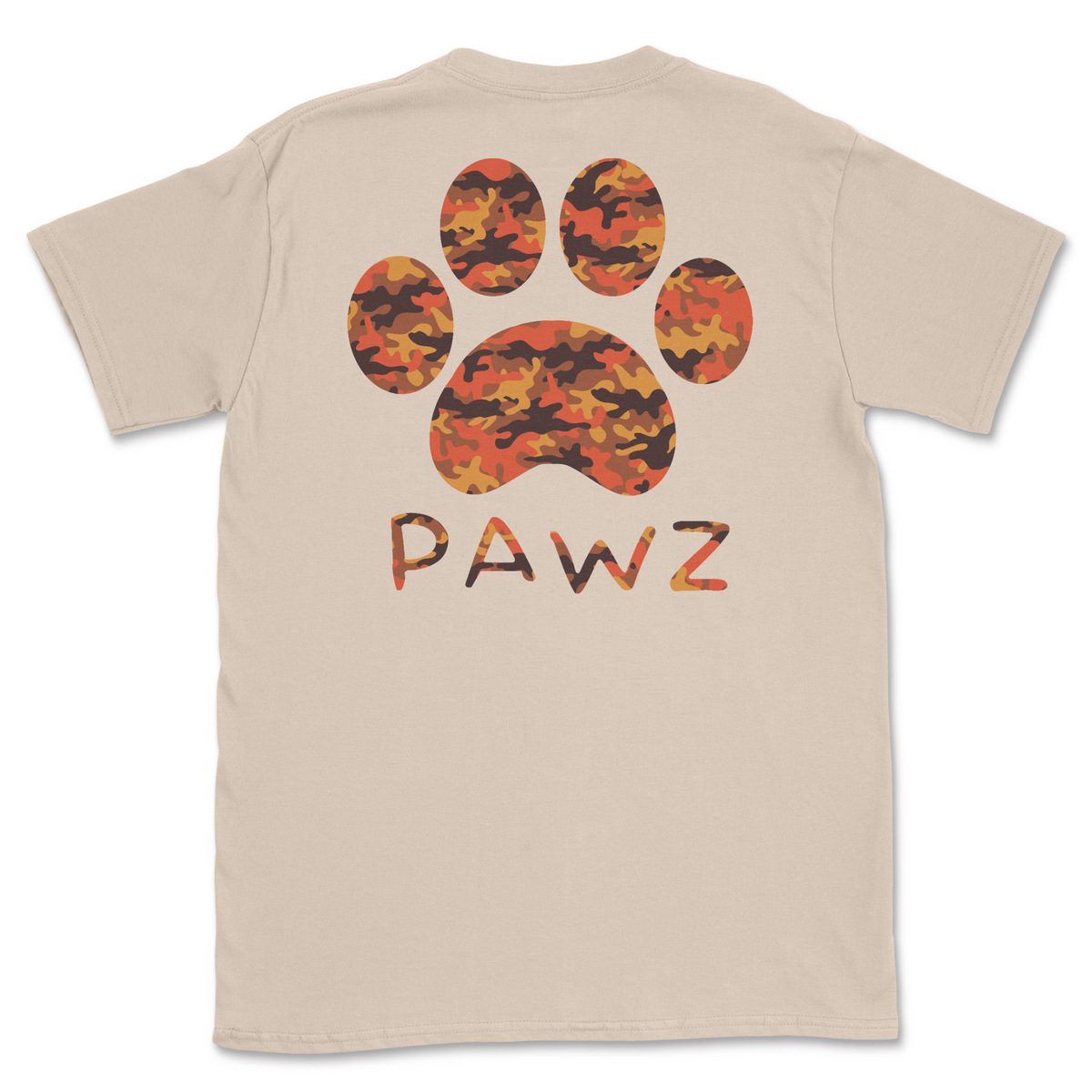 Autumn Camo (Adult Short Sleeve T-Shirt)