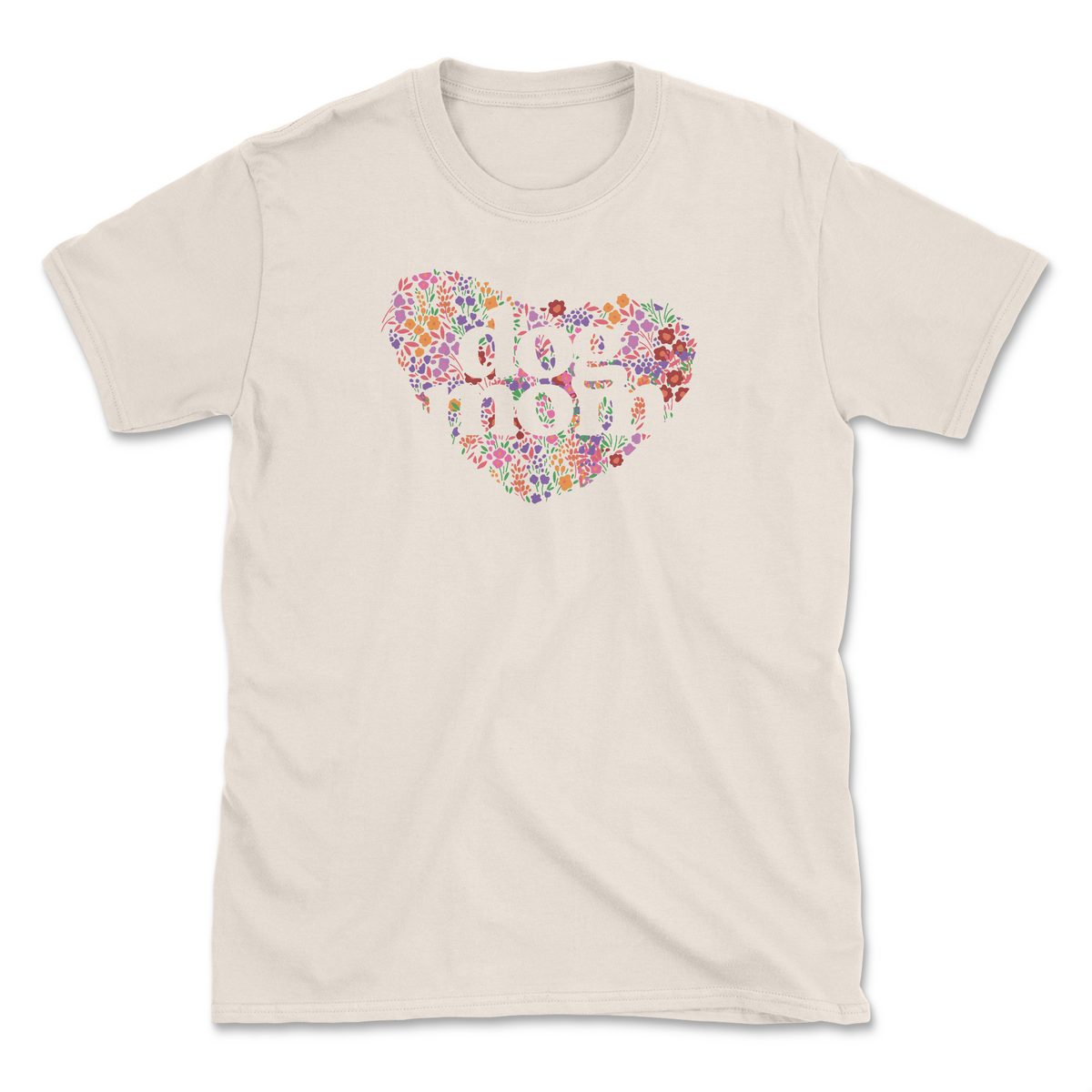 Wildflower (Front Print) (Adult Short Sleeve T-Shirt)