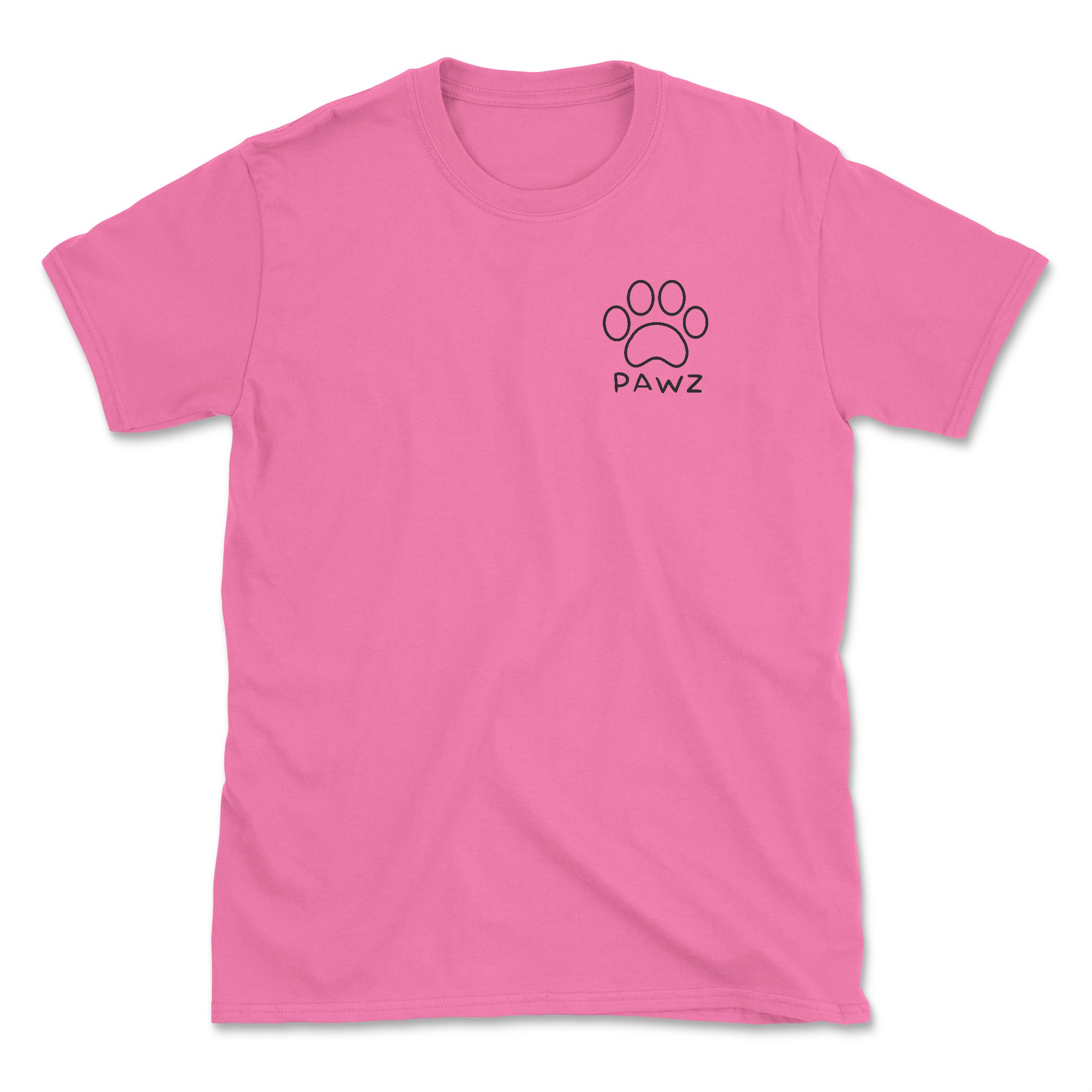 Stay Pawsitive (Adult Short Sleeve T-Shirt)