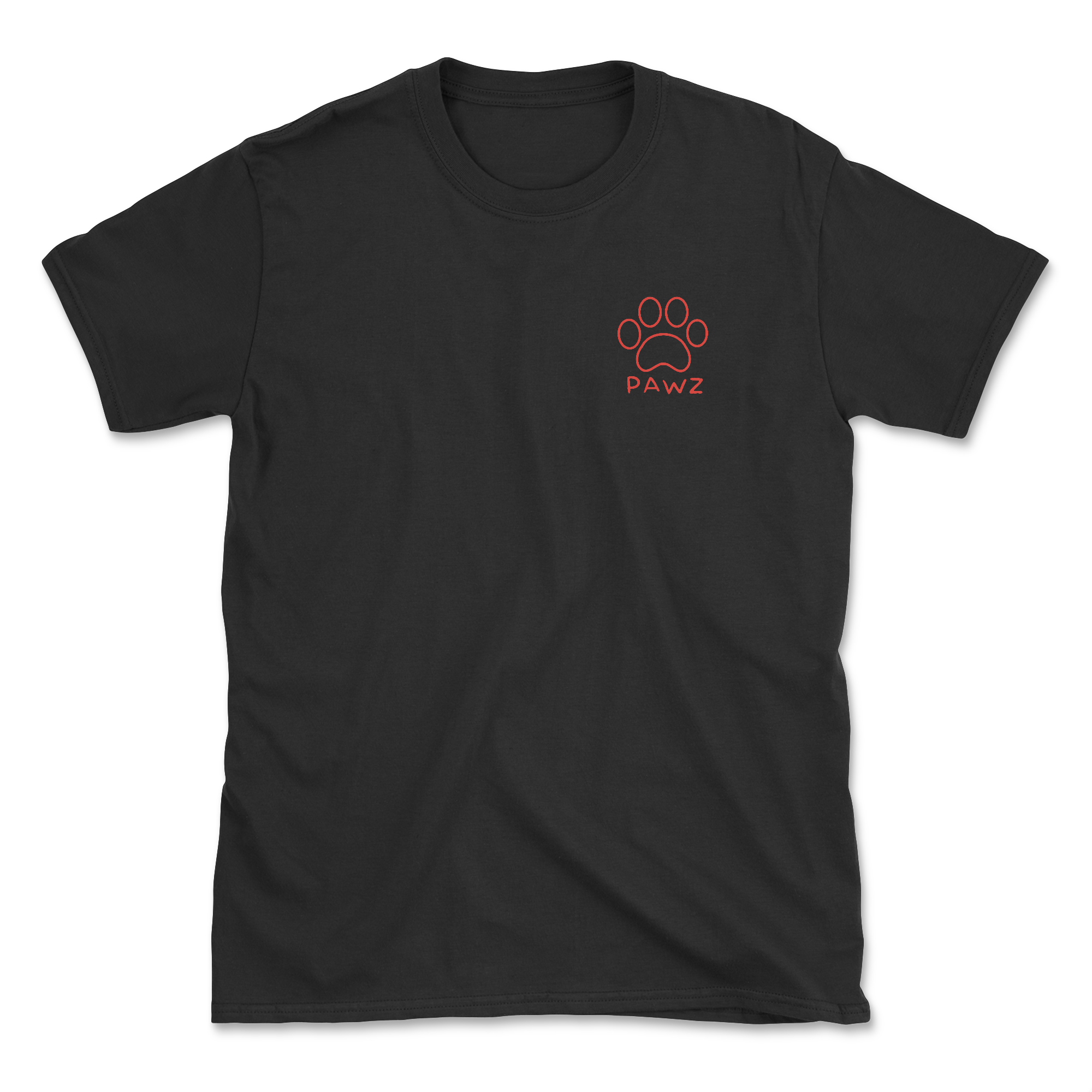 Monster Pawz (Back Print) (Adult Short Sleeve T-Shirt)