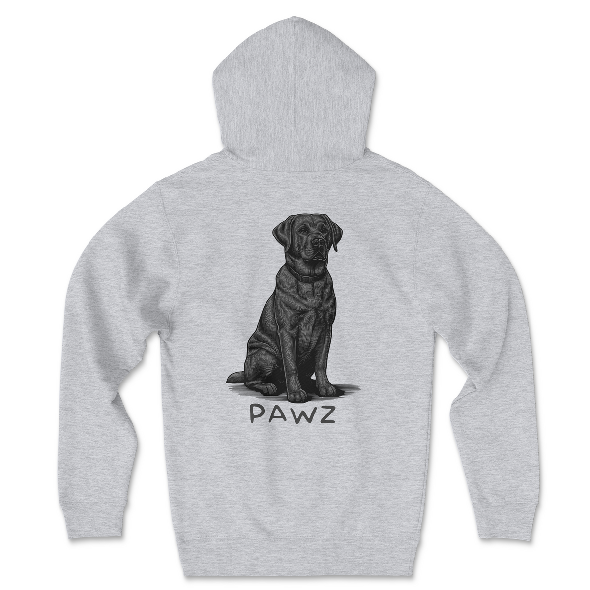 Black Labrador Retriever (Adult Hoodie) (Super Sale)