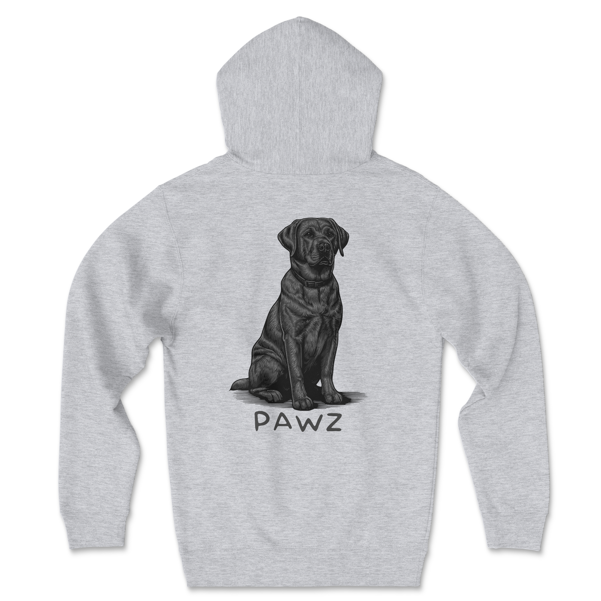 Black Labrador Retriever (Adult Hoodie) (Super Sale)