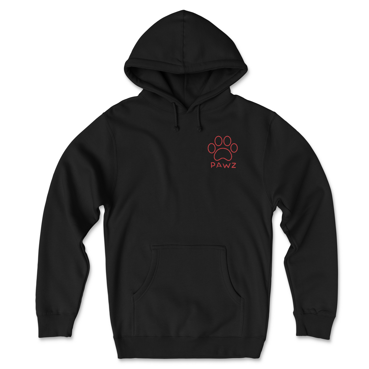 Santa Pawz (Adult Hoodie)