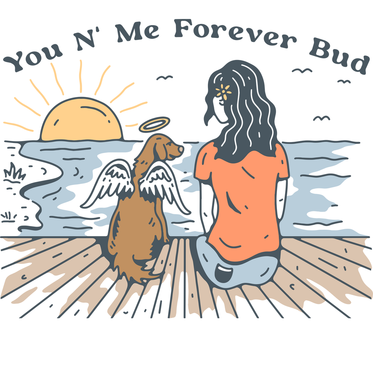 Forever Bud (Adult Hoodie)