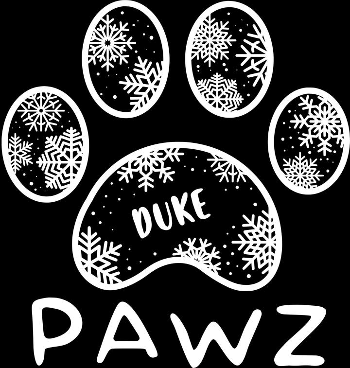 Duke Snowflake (Adult Short Sleeve T-Shirt)