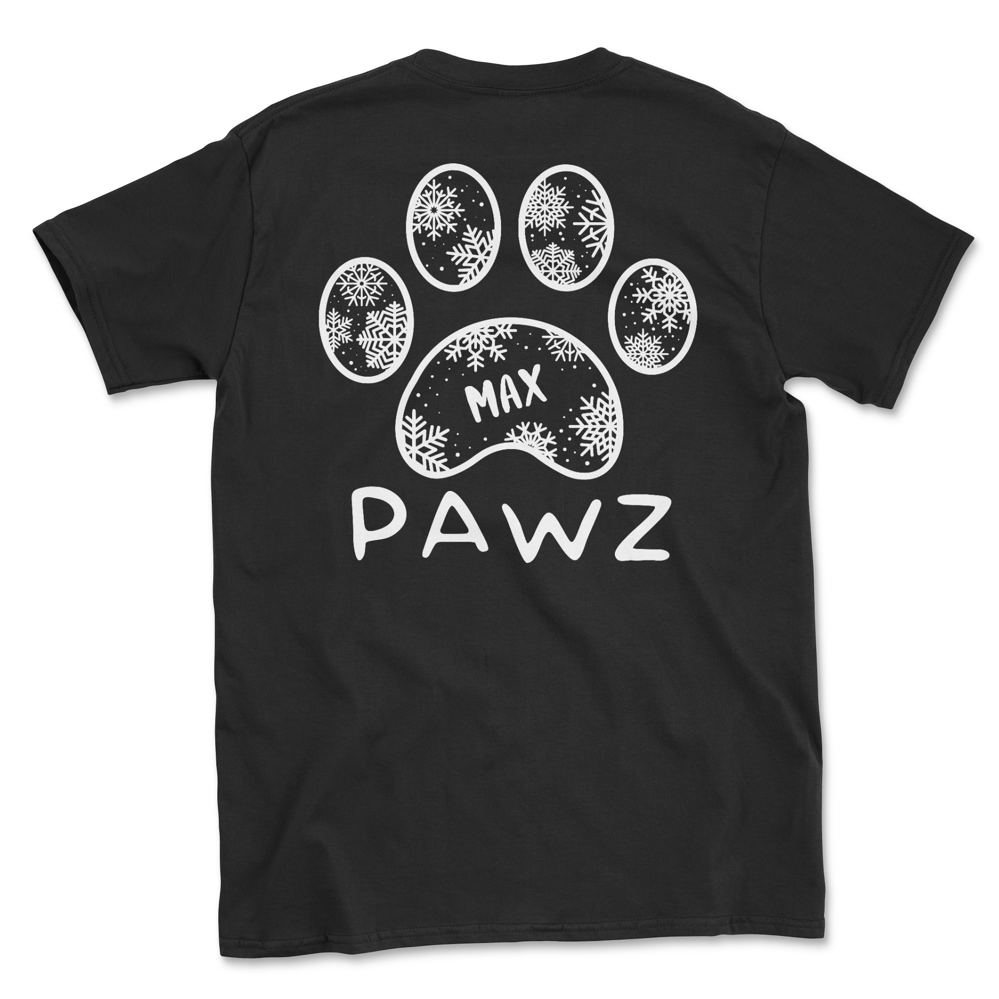 Max Snowflake (Adult Short Sleeve T-Shirt)