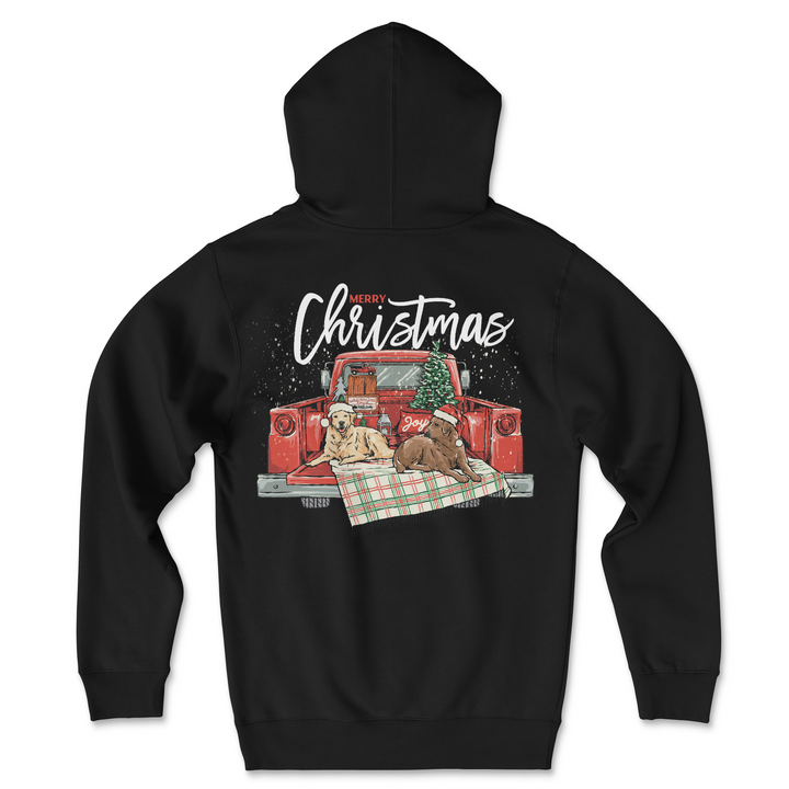 Christmas Truck (Adult Hoodie)