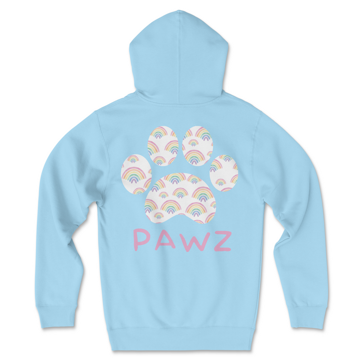 Rainbow Pawz (Adult Hoodie)