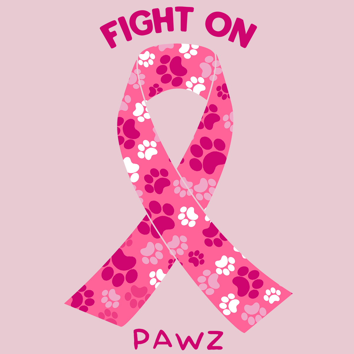 Fight On Ribbon (Adult Short Sleeve T-Shirt)