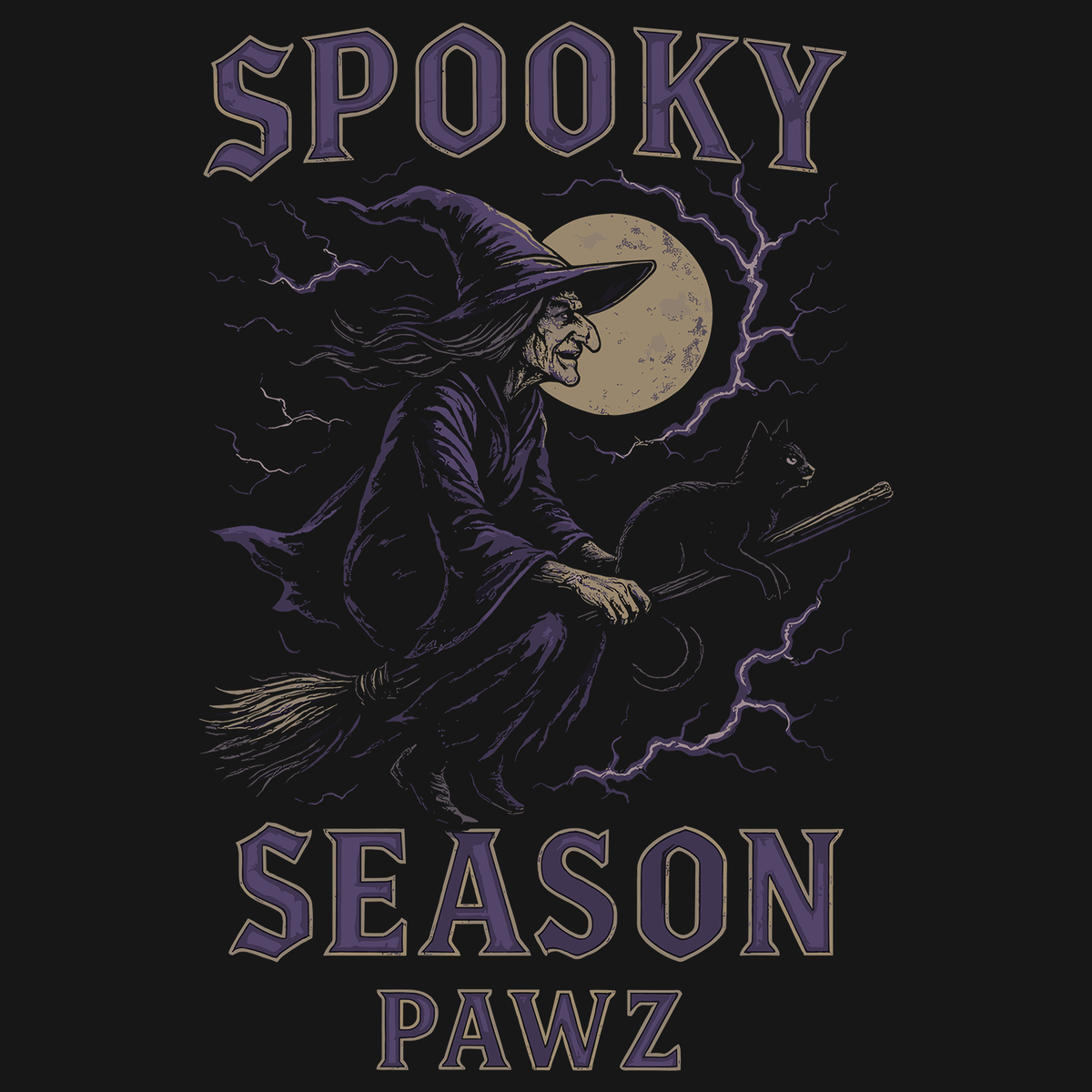 Spooky Season Witch (Adult Short Sleeve T-Shirt)