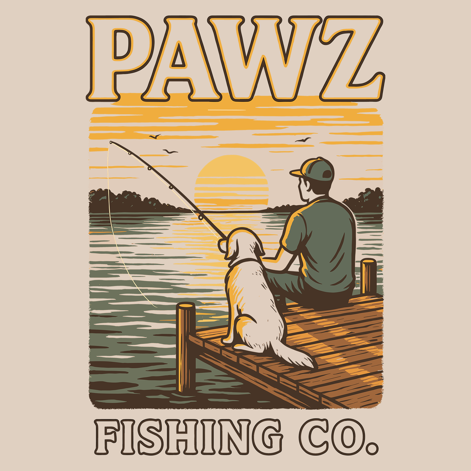Dock Buddies (Adult Short Sleeve T-Shirt)