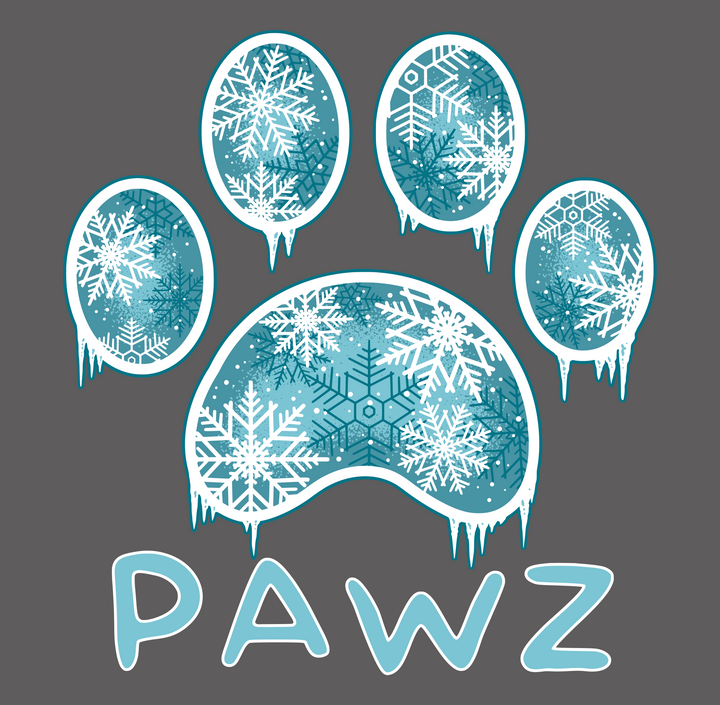 Snowflake Paw (Adult Crewneck)