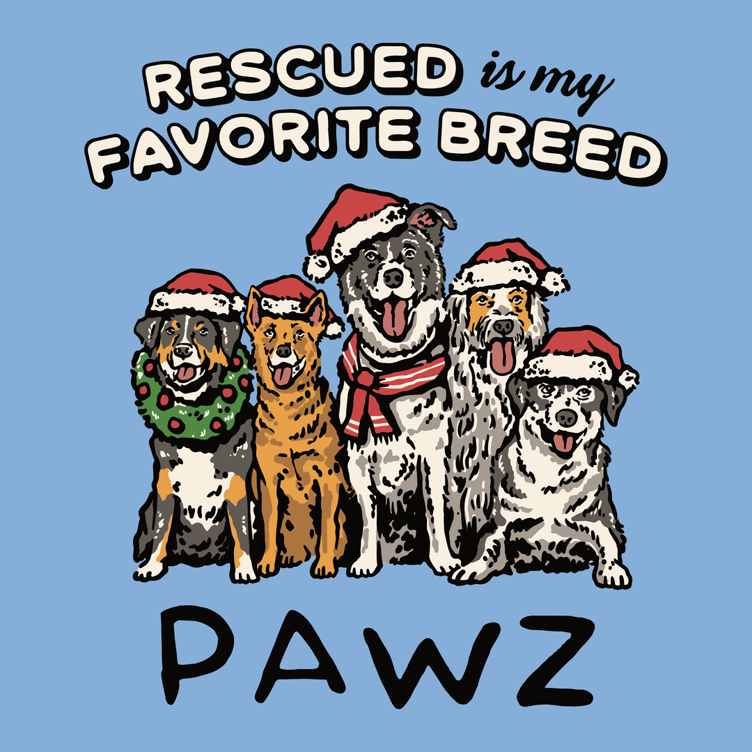 Rescued Breed (Adult Short Sleeve T-Shirt)